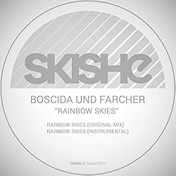 Boscida und farcher rainbow skies (skishe)