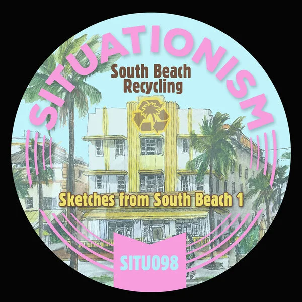 South beach recycling sketches from south beach 1 (situationism)