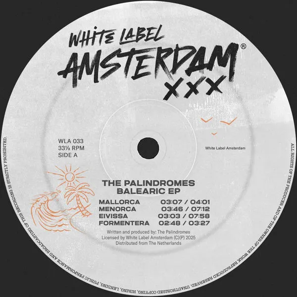 The palindromes balearic ep (white label amsterdam)